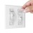 Wall Switch Guard, ILIVABLE Child Proof Light Switch Plate Covers Protects Your Lights from being Accidentally Turned On or Off by Children and Adults (Clear, 2 Pack)