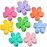 Flower Hair Clips 8PCS, Large Claw Clips for Women Girls Thick Thin Hair, Strong Hold Non slip Big Matte Dasiy Jaw Clamps Hair Accessories 8 Colors