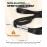 Trideer Stretching Strap Yoga Strap Physical Therapy for Home Workout, Exercise, Pilates and Gymnastics, 10 Loops Non-Elastic Stretch Bands with Aesthetic Packaging for Women & Men (Black)