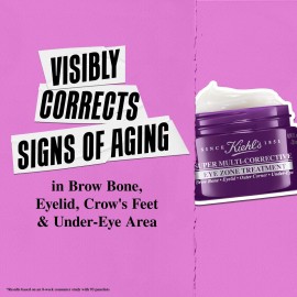 Kiehl\'s Super Multi-Corrective Eye Cream, Anti-Aging Cream that Lifts Brow Bone Area, Smooths and Firms Eye Lids, Bilberry Seed Extract and Collagen Peptide for Smoother Looking Skin - 0.5 fl oz Kiehl\'s Super Multi-Corrective Eye Cream, Anti-Aging Cream that Lifts Brow Bone Area, Smooths and Firms Eye Lids, Bilberry Seed Extract and Collagen Peptide for Smoother Looking Skin - 0.5 fl oz
