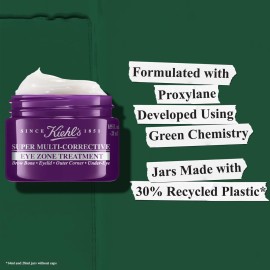 Kiehl\'s Super Multi-Corrective Eye Cream, Anti-Aging Cream that Lifts Brow Bone Area, Smooths and Firms Eye Lids, Bilberry Seed Extract and Collagen Peptide for Smoother Looking Skin - 0.5 fl oz Kiehl\'s Super Multi-Corrective Eye Cream, Anti-Aging Cream that Lifts Brow Bone Area, Smooths and Firms Eye Lids, Bilberry Seed Extract and Collagen Peptide for Smoother Looking Skin - 0.5 fl oz