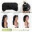 BONNET QUEEN Braid Bonnet Foldable Extra Long Bonnet for Braids Silk Bonnet Satin Bonnet with tie Band Hair Bonnet for Sleeping Night for Locs Black