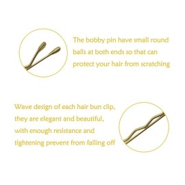 220 Count Mini Wavy 1.38 Inch Blonde Bobby Pins, YINGFENG Small Gold Hair Clips with Storage Box for Updos, Metal Hair Clips for Kids, Girls and Women, Suitable for All Hair Types 220 Count Mini Wavy 1.38 Inch Blonde Bobby Pins, YINGFENG Small Gold Hair Clips with Storage Box for Updos, Metal Hair Clips for Kids, Girls and Women, Suitable for All Hair Types
