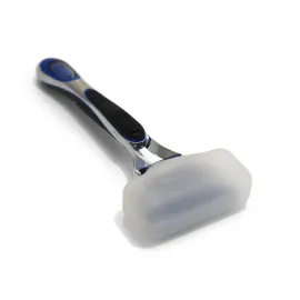 Coghlan\'s Silicone Razor Covers, Dishwasher Safe, Blue and Clear, 2 Pack Coghlan\'s Silicone Razor Covers, Dishwasher Safe, Blue and Clear, 2 Pack