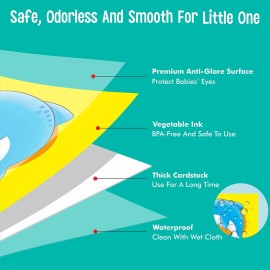 64 PCS Educational Cards, Laminated Water/Tear Proof Preschool Learning Posters Include Alphabet Numbers Colors & 2D/3D Shapes, Kindergarten Preschool Early Education Cards Home Classroom Decorations 64 PCS Educational Cards, Laminated Water/Tear Proof Preschool Learning Posters Include Alphabet Numbers Colors & 2D/3D Shapes, Kindergarten Preschool Early Education Cards Home Classroom Decorations