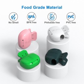 Mspan Toothbrush Cover Cap Case: Brush Head Protector Pods Plastic Travel Tooth Brushing Clip for Manual & Electric Toothbrush - 6 Packs Mspan Toothbrush Cover Cap Case: Brush Head Protector Pods Plastic Travel Tooth Brushing Clip for Manual & Electric Toothbrush - 6 Packs