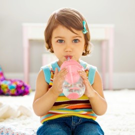 Munchkin Any Angle Weighted Toddler Straw Cups with Click Lock Lid, 10 Ounce, 2 Pack, Pink/Purple Munchkin Any Angle Weighted Toddler Straw Cups with Click Lock Lid, 10 Ounce, 2 Pack, Pink/Purple