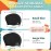 2 Pack Kids Swim Caps for Long/Short Hair, Unisex Silicone Swimming Cap for Age 3-15 Children Toddler Youth Teen, Waterproof Shower Cap Bathing Hats for Girls Boys with Ear Plugs & Nose Clip-8