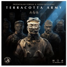 GTS Distribution Terracotta Army - Strategy Ancient Empire Board Game, Ages 14+, 1-4 Players, 90-120 Min