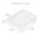 WECHENG Makeup Organizer for Eyeshadow Palette and Lipstick Organizer, 7 Section Divided Makeup Palette Organizer for Vanity Drawer Countertop Modern Cosmetics Storage(7.48 x 6.22 x 1.77)