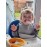 PandaEar 3 Pack Waterproof Silicone Baby Bibs| Super Thin Light Weight for Babies & Toddlers| Adjustable Soft Silicone Feeding Bibs with Food Catcher Pocket, Unisex, Non Messy