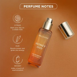 BellaVita Luxury Honey OUD Eau de Parfum Travel Size Edition 20 ml | Long-Lasting Mini Perfumes for Women | Notes: Patchouli, Vanilla, Bergamot & Spicy Notes | Pocket Perfume for Women | Vegan Perfume BellaVita Luxury Honey OUD Eau de Parfum Travel Size Edition 20 ml | Long-Lasting Mini Perfumes for Women | Notes: Patchouli, Vanilla, Bergamot & Spicy Notes | Pocket Perfume for Women | Vegan Perfume