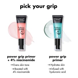 e.l.f. Power Grip Primer, Gel-Based & Hydrating Face Primer For Smoothing Skin & Gripping Makeup, Moisturizes & Primes, 0.811 Fl Oz (24 ml.) e.l.f. Power Grip Primer, Gel-Based & Hydrating Face Primer For Smoothing Skin & Gripping Makeup, Moisturizes & Primes, 0.811 Fl Oz (24 ml.)