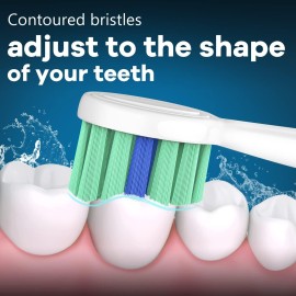 Toptheway Toothbrush Replacement Heads Compatible with Philips Sonicare ProtectiveClean DiamondClean C2 G2 W 4100 5100 5300 Plaque Control, 10 Pack Toptheway Toothbrush Replacement Heads Compatible with Philips Sonicare ProtectiveClean DiamondClean C2 G2 W 4100 5100 5300 Plaque Control, 10 Pack