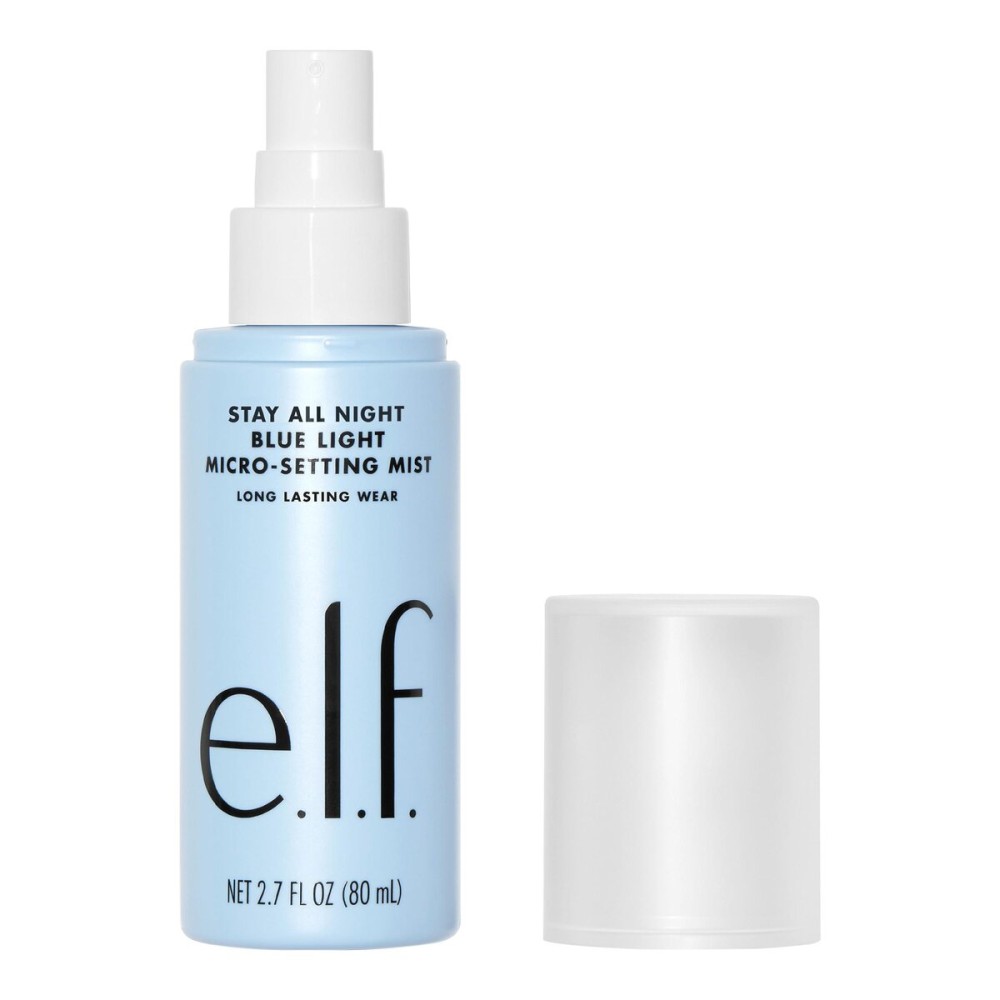 e.l.f. Stay All Day Blue Light Micro-Setting Mist Spray & Skin Refresher For A Matte Finish, Reduces Transmission, 2.7 Fl Oz e.l.f. Stay All Day Blue Light Micro-Setting Mist Spray & Skin Refresher For A Matte Finish, Reduces Transmission, 2.7 Fl Oz