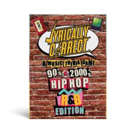 Lyrically Correct 90\'s and 2000\'s Hip Hop & R&B Music Trivia Card Game for Friends, Fun Party Game for Adults, Family Gatherings, Game Nights, and Finish The Lyrics Challenge Lyrically Correct 90\'s and 2000\'s Hip Hop & R&B Music Trivia Card Game for Friends, Fun Party Game for Adults, Family Gatherings, Game Nights, and Finish The Lyrics Challenge