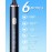 Aneebart Sonic 2 Pack Electric Toothbrush for Adults and Kids, Travel Toothbrush Includes 12 Dupont Brush Heads, 6 Modes with 2 MIN Smart Timer (Black White)