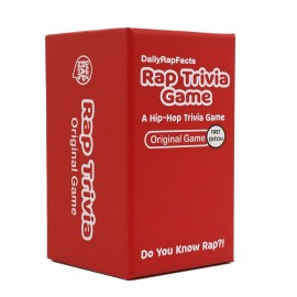 DailyRapFacts Rap Trivia: A Hip-Hop Trivia Game [A Fun Rap & Hip-Hop Party Game for Family or Group Event Night]