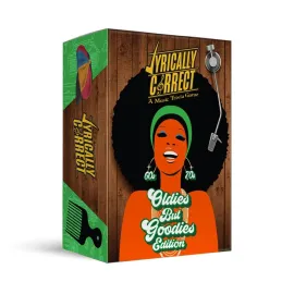 Lyrically Correct 60\'s and 70\'s Oldies but Goodies Music Trivia for Friends, Fun Party Game for Adults, Family Game Night, Finish The Lyrics Challenge