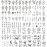 Cerlaza 100 Sheets Temporary Tattoos for Women Adult, 420 Mixed Styles Tiny Branch Fake Tattoo Stickers that Look Real and Last Long, Realistic Henna Tattoo for Girl Body Art Sticker