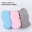 WFWJ 3Pcs Magic Exfoliating Bath Sponge,3D Super Soft Exfoliating Bath Sponge,Remover Dead Skin for Adults Children and Pregnant Women,Reusable(Blue+Pink+Gray)