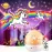PIKOY Night Light for Kids, 15 Films+15 Sound Machine for Kids Projector Light, 360 Rotation Princess Night Light Projector for Kids Room,Remote+Rechargeable Unicorn Lamp,Unicorn Gifts for Girls Toys