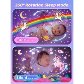 PIKOY Night Light for Kids, 15 Films+15 Sound Machine for Kids Projector Light, 360 Rotation Princess Night Light Projector for Kids Room,Remote+Rechargeable Unicorn Lamp,Unicorn Gifts for Girls Toys PIKOY Night Light for Kids, 15 Films+15 Sound Machine for Kids Projector Light, 360 Rotation Princess Night Light Projector for Kids Room,Remote+Rechargeable Unicorn Lamp,Unicorn Gifts for Girls Toys