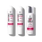 Love Ur Curls - Shampoo & Conditioner Set with All in One Curl Cream Styler for Curly Hair, 3 Step System for Repair and Moisturizing