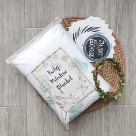 fundich Baby Milestone Blanket for Boys & Girls | Soft Monthly Picture Blanket for Newborn | Eucalyptus Nursery Decor | Photo Prop Blankets Gender Neutral 45x40 fundich Baby Milestone Blanket for Boys & Girls | Soft Monthly Picture Blanket for Newborn | Eucalyptus Nursery Decor | Photo Prop Blankets Gender Neutral 45x40