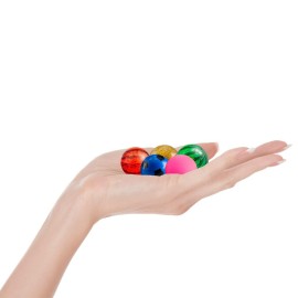 OBTANIM 100 Pieces Colorful Bouncy Balls Bulk Mixed Pattern High Bouncing Balls for Kids Party Favors, Prizes, Birthdays Gift (27 mm) OBTANIM 100 Pieces Colorful Bouncy Balls Bulk Mixed Pattern High Bouncing Balls for Kids Party Favors, Prizes, Birthdays Gift (27 mm)