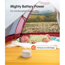 FamiSym White Noise Sound Machine Baby for Sleeping with Night Light - 34 Soothing Sounds, Rechargeable White Noise Machine for Kids Adults Sleep, Portable Lullaby Machine Baby Soother