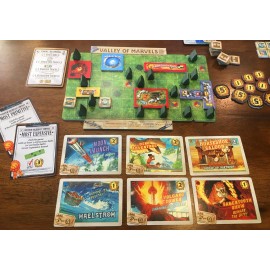 Thunderworks Games - Tenpenny Parks | Theme Park | Strategy Board Game | Polyomino Tiles | Competetive Worker Placement | Ages 14+ | Family Game for 1-5 Players | 45-75 Minutes