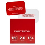 WE\'RE NOT REALLY STRANGERS Family Edition Card Game - 150 Conversation Cards for Adults, Teens, and Families - for a Fun & Memorable Family Game Night, Ages 15+, 2-6 Players