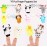 10Pcs Finger Puppets Set - Soft Plush Animals Finger Puppet Toys for Kids, Mini Plush Figures Toy Assortment for Boys & Girls, Party Favors for Shows, Playtime, Schools