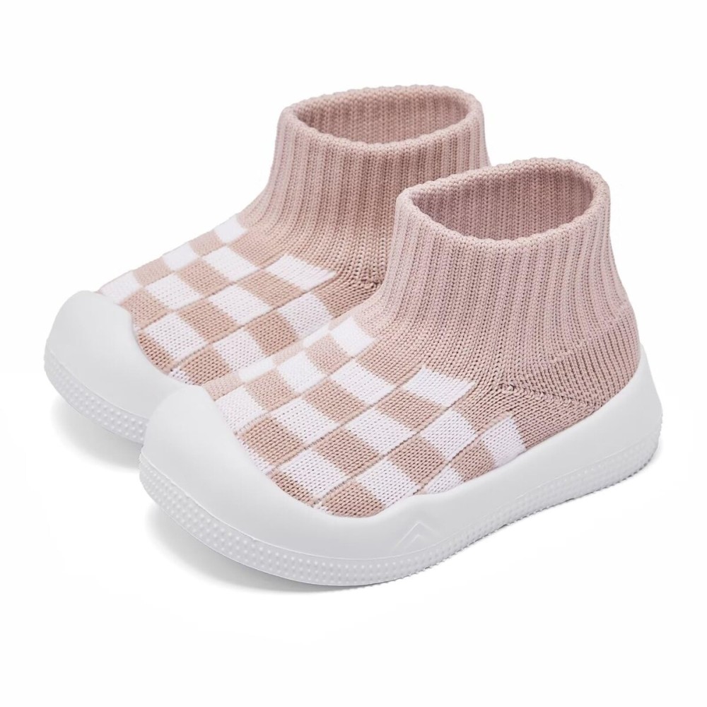 Baby Boy Girl Non-Skid Indoor Infant Walking Shoes Breathable Warm Elastic Sock Shoes with Memory Sole Protect Toes Outdoor Sneakers Baby Boy Girl Non-Skid Indoor Infant Walking Shoes Breathable Warm Elastic Sock Shoes with Memory Sole Protect Toes Outdoor Sneakers