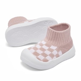 Baby Boy Girl Non-Skid Indoor Infant Walking Shoes Breathable Warm Elastic Sock Shoes with Memory Sole Protect Toes Outdoor Sneakers Baby Boy Girl Non-Skid Indoor Infant Walking Shoes Breathable Warm Elastic Sock Shoes with Memory Sole Protect Toes Outdoor Sneakers