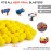 100 Rounds Refill Balls Ammo Compatible with Nerf Rival Gun, TiopLior Foam Bullet Ball Replacement Refill Pack Fit for Rival(HIR, High-Impact Rounds)
