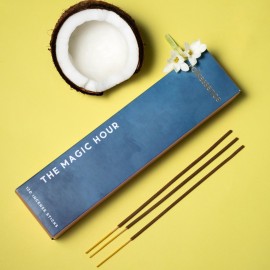 Folkulture Incense Sticks | Set of 6 Incenses (120 Incence Sticks) for Positive Aura | Coconut Mango, Oriental Aqua, Green Tea, Ocean Salt, Rose Geranium, Orange Blossom, Magic Hour Folkulture Incense Sticks | Set of 6 Incenses (120 Incence Sticks) for Positive Aura | Coconut Mango, Oriental Aqua, Green Tea, Ocean Salt, Rose Geranium, Orange Blossom, Magic Hour