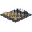 Beautiful Handcrafted Wooden Chess Set with Wooden Board and Handcrafted Chess Pieces - Gift idea Products (16 (40 cm) Blue)