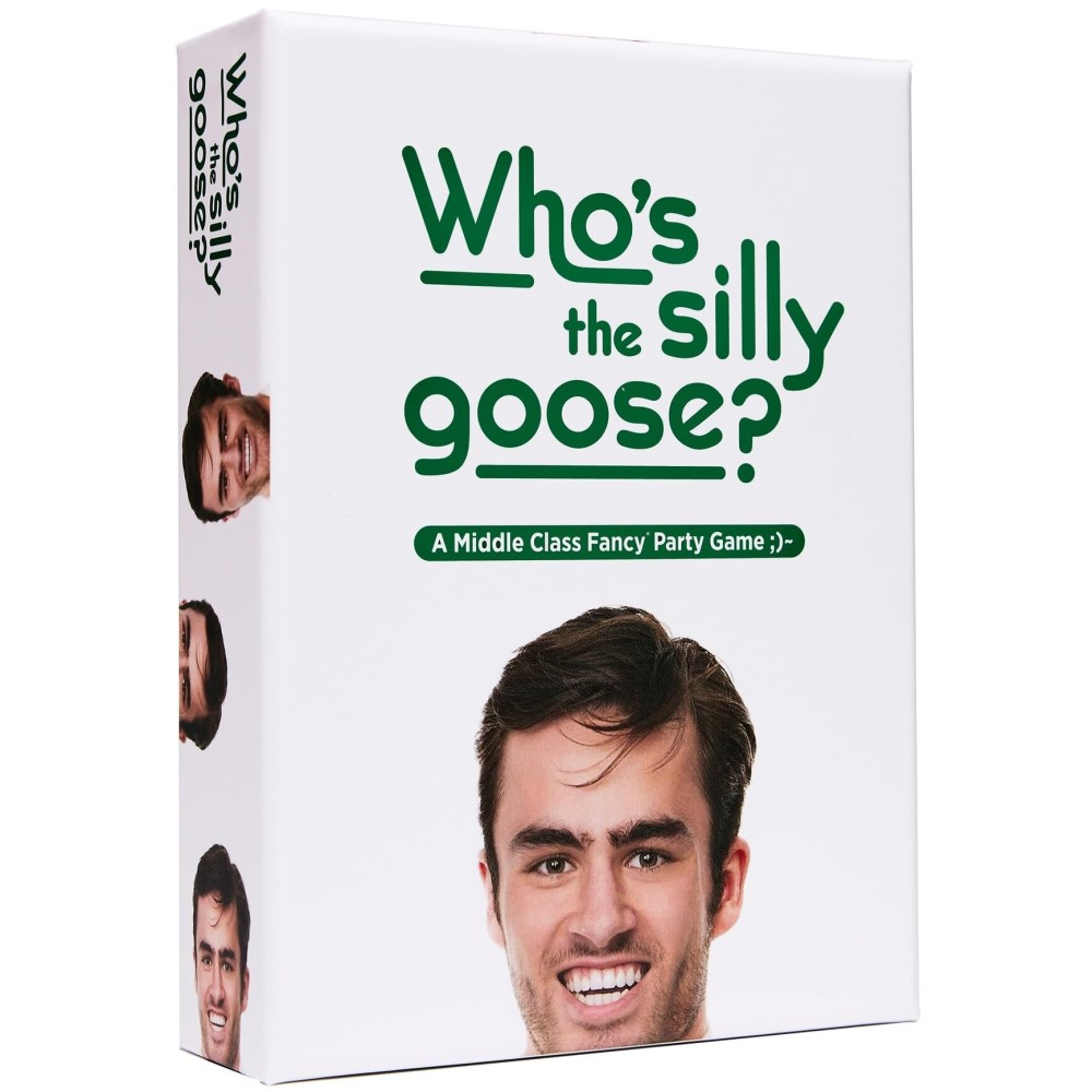 DSS Games Who\'s The Silly Goose? [A Middle Class Fancy Party Game] to Decide Who\'s Most Likely to Become Their Parents.