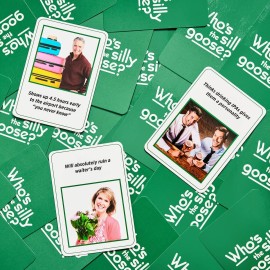 DSS Games Who\'s The Silly Goose? [A Middle Class Fancy Party Game] to Decide Who\'s Most Likely to Become Their Parents.