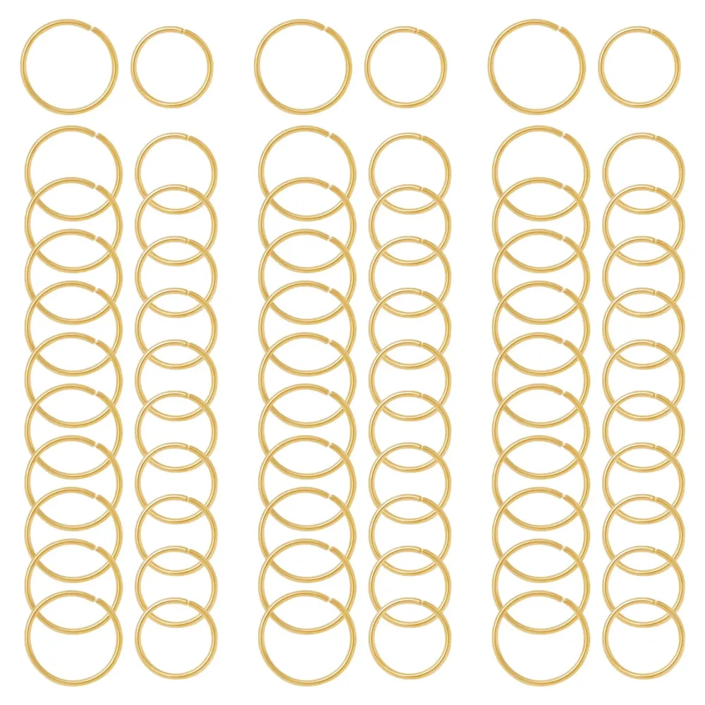 Nydotd 180 Pieces Hair Rings, Loop Clips, and Hoops - Fashion Hip-Hop DIY Hair Accessories for Braids and Dreadlocks (12mm+14mm, Gold) Nydotd 180 Pieces Hair Rings, Loop Clips, and Hoops - Fashion Hip-Hop DIY Hair Accessories for Braids and Dreadlocks (12mm+14mm, Gold)