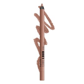 NYX PROFESSIONAL MAKEUP Line Loud Lip Liner, Longwear and Pigmented Lip Pencil with Jojoba Oil & Vitamin E - Global Citizen (Medium Neutral Nude) NYX PROFESSIONAL MAKEUP Line Loud Lip Liner, Longwear and Pigmented Lip Pencil with Jojoba Oil & Vitamin E - Global Citizen (Medium Neutral Nude)