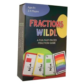 Fractions Wild - Match Fraction Number or Color to be The First to get rid of All Your Cards! Easy to Learn, Fun to pla Math Game for 3rd, 4th, 5th and 6th Grades. Fractions Wild - Match Fraction Number or Color to be The First to get rid of All Your Cards! Easy to Learn, Fun to pla Math Game for 3rd, 4th, 5th and 6th Grades.