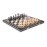 Beautiful Handcrafted Wooden Chess Set with Wooden Board and Handcrafted Chess Pieces - Gift idea Products (16\'\' (40 cm) Black), Beige