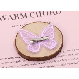 Butterfly Hair Clips Penta Angel 6Pcs Lace Embroidery Flower Butterfly Hair Bow Pins Wedding Hair Accessories for Women Halloween Christmas Party Decor (Light Purple) Butterfly Hair Clips Penta Angel 6Pcs Lace Embroidery Flower Butterfly Hair Bow Pins Wedding Hair Accessories for Women Halloween Christmas Party Decor (Light Purple)