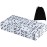 50 Pack 16MM White Dice - Six Sided Standard Opaque White Dice with Black Pips Dots for Board Games
