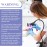 SAVILAND U V LED Nail Lamp - Mini Led Nail Lamp Gel Lamp for Nails with Securing Clip Rotatable Led Light for Nails for Curing Gel Polish U V Nail Gels Manicure Home DIY, Black
