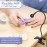 SAVILAND U V LED Nail Lamp - Mini Led Nail Lamp Gel Lamp for Nails with Securing Clip Rotatable Led Light for Nails for Curing Gel Polish U V Nail Gels Manicure Home DIY, Black
