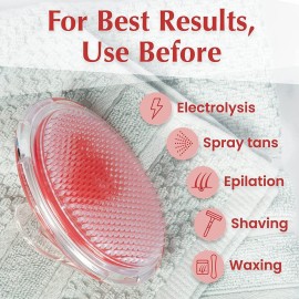 Dylonic Exfoliating Body Scrub Razor Bump Brush, Ingrown Hairs Solution Pads - After Waxing Skin Care Exfoliator for Body Shaving Irritation, Strawberry Legs, Armpit, Bikini Body Exfoliator Scrubber